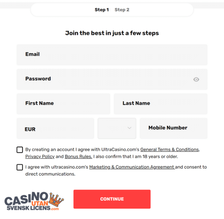 Ultra casino skapa konto Ultra casino skapa konto